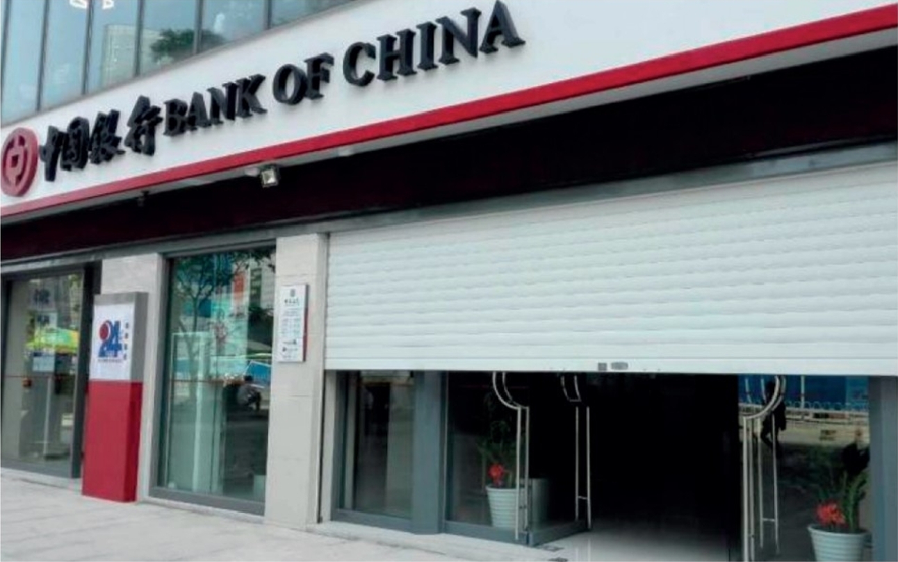 银行专用卷帘门